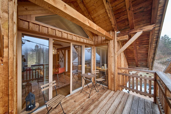 Comfort Studio, Sauna, Mountain View | Balcony