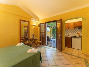 1 slaapkamer, reisbedje, gratis wifi, beddengoed