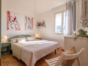 1 bedroom, iron/ironing board, travel cot - Lovely apartment for 4 guests with A/C, pool, terrace and pets allowed (Badesi)