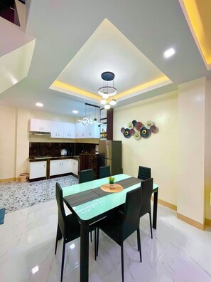 Dining - 2 Storey House w/3 bedroom AC, Living room,dining,kitchen w/ AC & WiFi in Butuan (Butuan City)