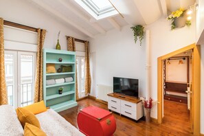 2 bedrooms, iron/ironing board, travel cot, free WiFi - ☀️❤️Historic penthouse in the heart of Santander ! ❤️☀️ (Santander)