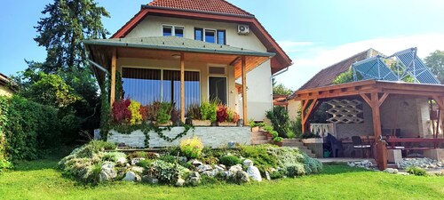 Harmony of romance and nature for two, in a double bedroom