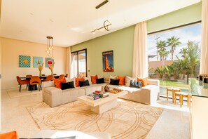 Smart TV, ping pong, music library