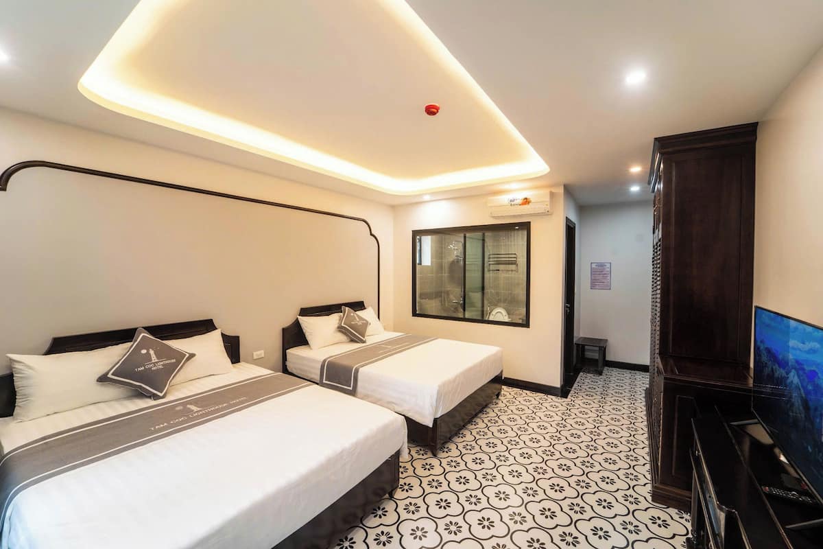 Deluxe Shared Dormitory, Balcony | Individually furnished, desk, laptop workspace, soundproofing