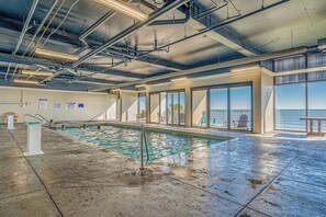 Enjoy a refreshing swim with ocean views from the pool area.