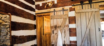 Grace Woods Historic Rustic Cabin | Pond access |  220-year-old log cabin