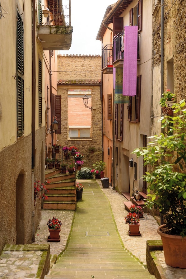 Property grounds - Cozy 2-bedroom apartment in charming Acquasparta with WiFi (Acquasparta)