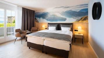 1 habitación, ropa de cama hipoalergénica y minibar