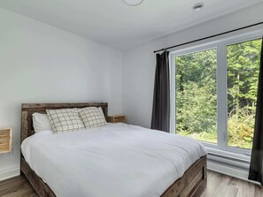 2 bedrooms, WiFi, bed sheets - Spa and Mountain - Le Petit Nordik (Saint Come)