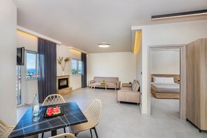 Apartamento familiar, 1 habitación | Caja fuerte, wifi gratis, ropa de cama