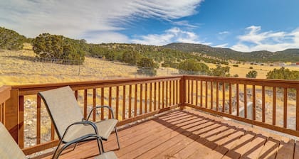 3 Mi to Trails: Secluded Eagar Cabin w/ Mtn Views!