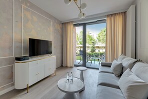 Deluxe-Apartment | Wohnzimmer