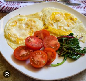 每日供應英式早餐 (每人 INR250)