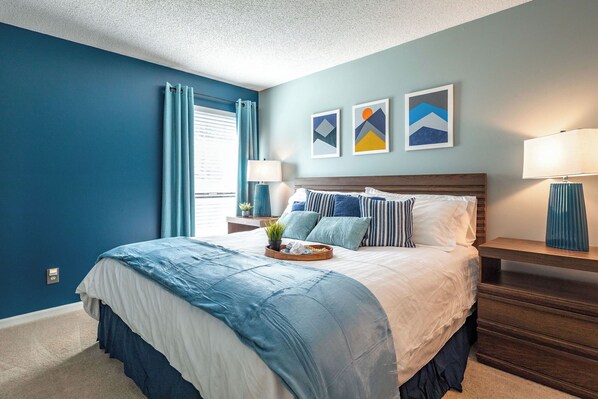 1 bedroom, iron/ironing board, travel cot, free WiFi