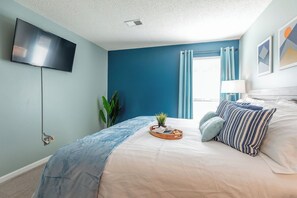 1 bedroom, iron/ironing board, travel cot, free WiFi