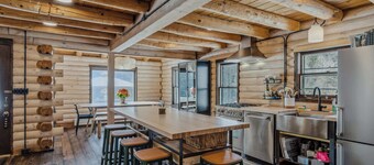 Blue & Sonny Hollow: Modern Cabin Firepit & Trails