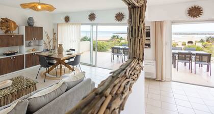 La Plage – Beachfront Villa with Sea View and Private Garden