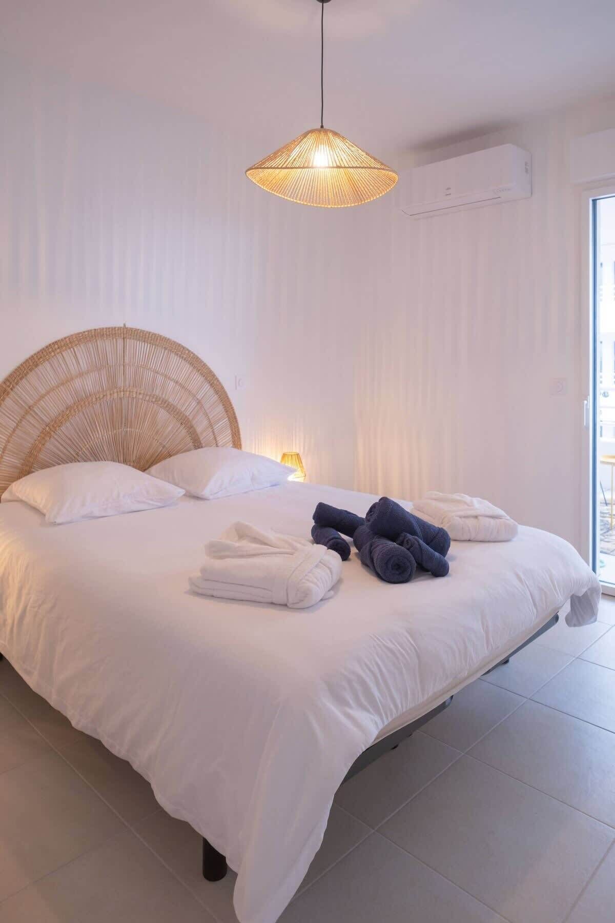 1 bedroom, iron/ironing board, travel cot, WiFi