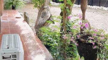 Doppia Classic, patio, vista cortile | Terrazza/patio