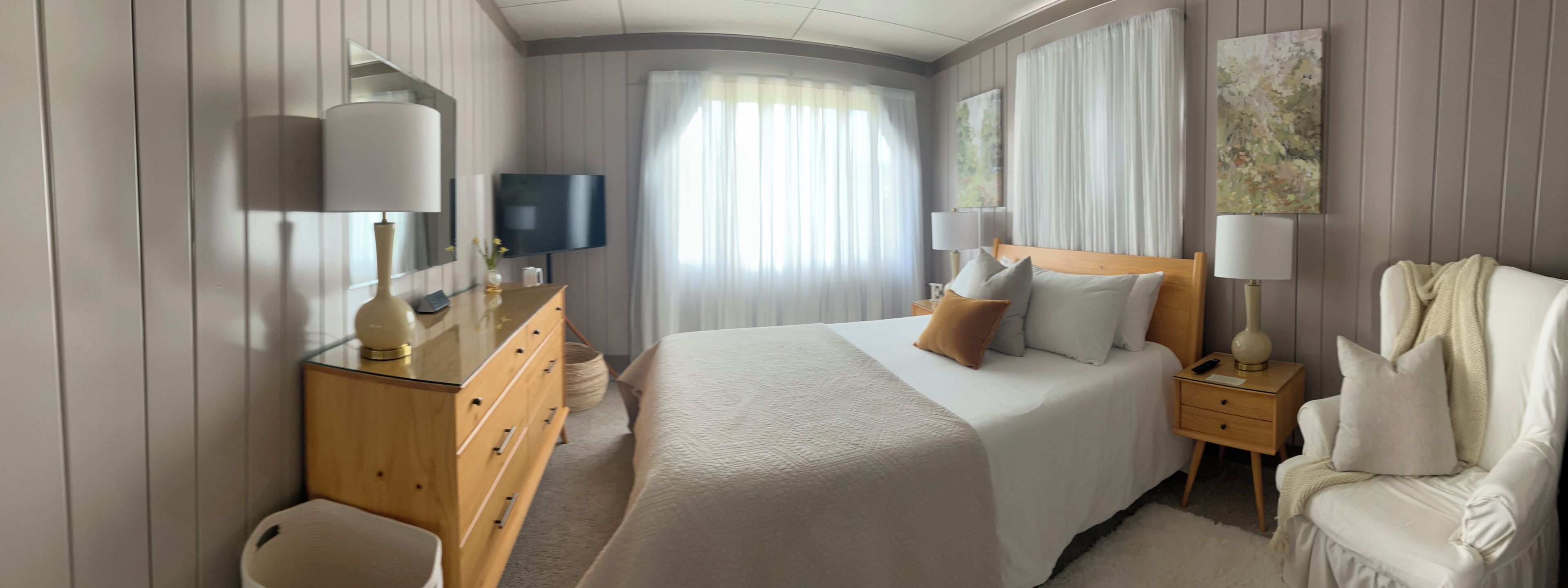 2 quartos, ferros/tábuas de passar roupa, Wi-Fi de cortesia