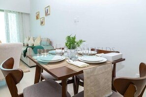 In-room dining - Bloomfields 1BR Sky View at Gate Tower (Abu Dhabi)