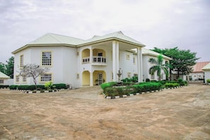 Façade de l’hébergement