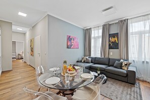 Apartemen Superior, 3 kamar tidur, Bebas Asap Rokok, dapur | Area keluarga