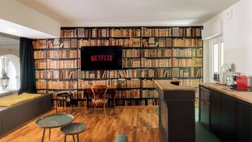 Appartamento Deluxe | Angolo cottura privato | Macchina per caffè espresso, tostapane