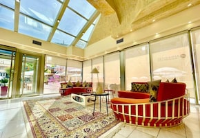 Sala de estar en el lobby