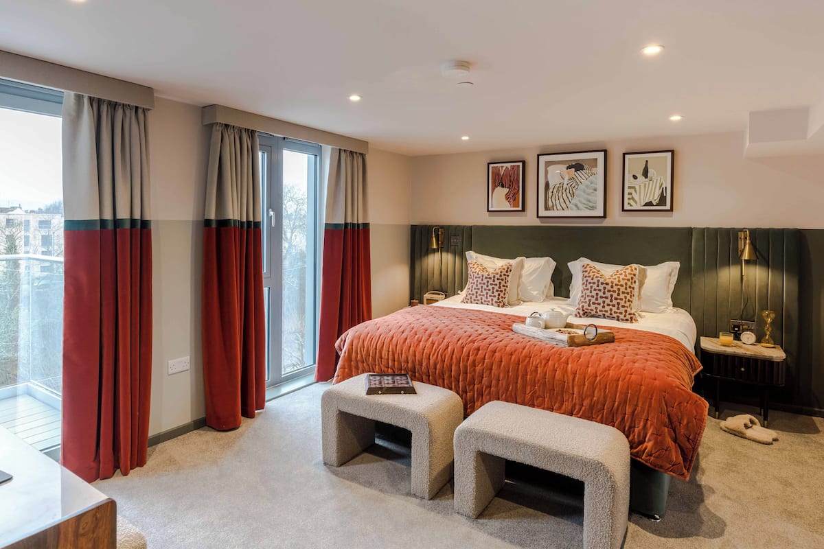 1 habitación y ropa de cama hipoalergénica
