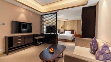 Luxury Double or Twin Room | Premium bedding, down comforters, minibar (free items), in-room safe