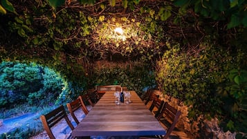 Udendørs spisemuligheder