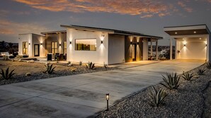Unclassified image, 5 of 33, button - Private Pool Hot Tub Firepit Modern Oasis Cobalt Road by Avantstay (Joshua Tree)