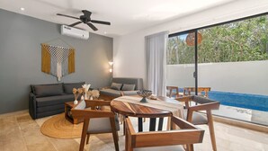 1 bedroom, high-speed internet - Best Private Pool 1 Full BR 2sofabeds Amenities (Tulum)