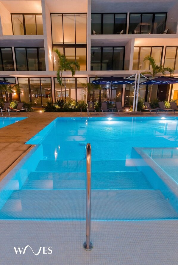 Apartment | 2 bedrooms, Internet - 2 Br Steps Away From the Beach Heated Pool (Playa del Carmen)