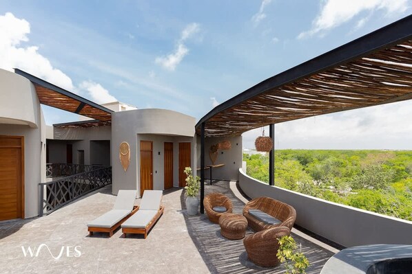 Apartment | 2 bedrooms, Internet - Luminous 2 BR With Roof Pool Close to Hotel Zone by Waves Management (Tulum)