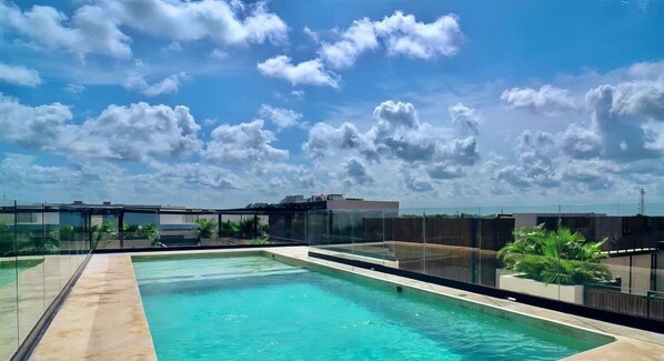 Apartment - 2 Br Prime Location Amazing Rooftop Pool (Tulum)