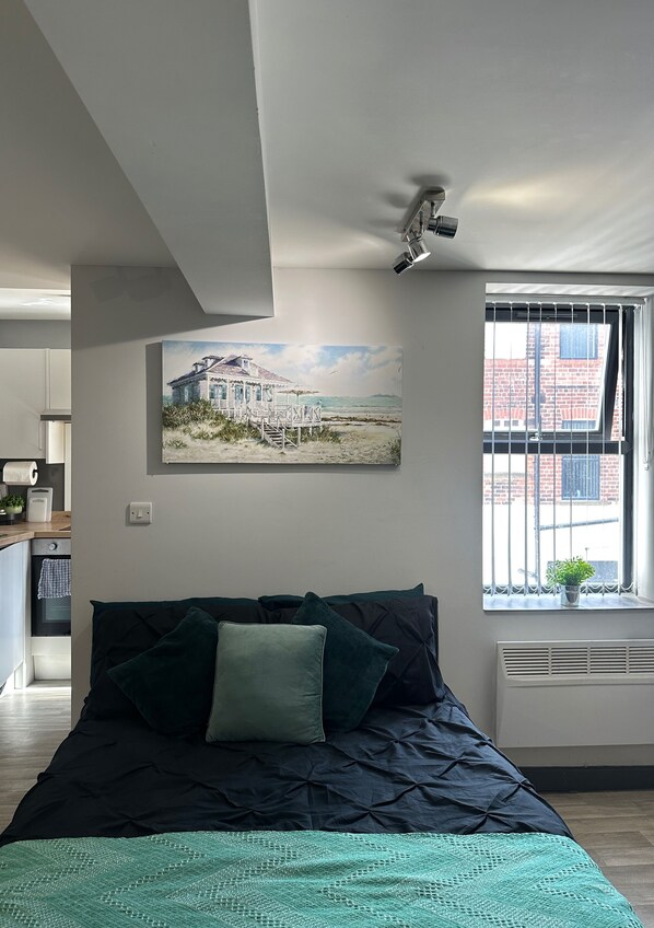 1 phòng ngủ, bàn ủi/dụng cụ ủi quần áo