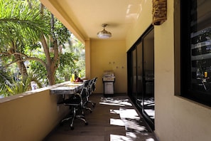 Outdoor dining - C-204 Enjoy Your Vacation In This Exquisite Executive Condominium! (Cabo San Lucas)