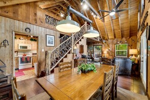 Dining - Secluded Lake Glenville Compound Prime Lake View (Cullowhee)