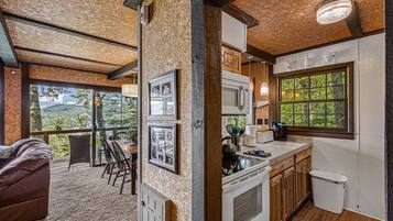 KĂŒhlschrank, Mikrowelle, Ofen, Herdplatte