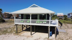 Exterior - Beach Home With Private Pool & Beach Access- Sleeps 4 (Gulf Shores)