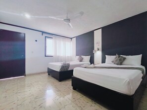 標準雙人房 | 免費無線上網、床單