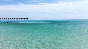 Condo, Multiple Beds (Beachview 102 - Flaming Sunrise) | Beach | On the beach