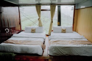 Cabana família | Escrivaninha, quartos à prova de som, Wi-Fi de cortesia, roupa de cama