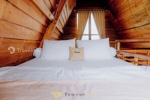 Standard-Ferienhaus, Hügelblick