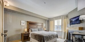 1 slaapkamer, een bureau, wifi