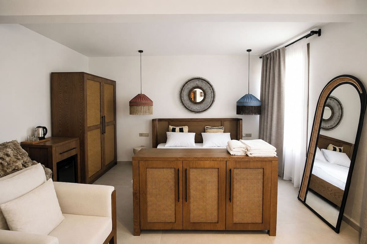 Chambre Standard, vue partielle sur la mer