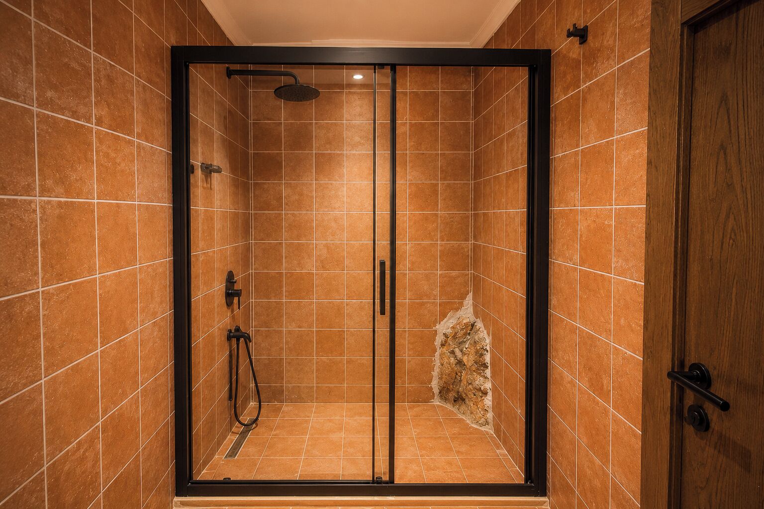 Quarto standard, vista parcial para o mar | Banheiro | Chuveiro, ducha de hidromassagem, produtos de toalete de grife 