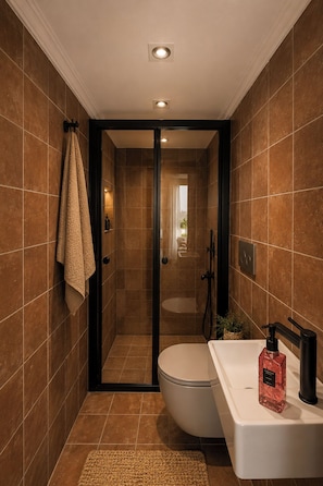 Chambre Deluxe, vue mer | Salle de bain